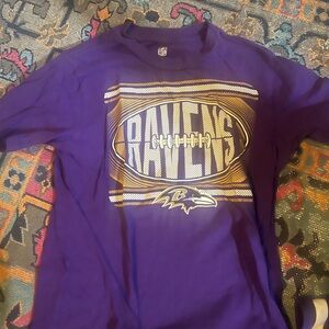 Purple Ravens Kids Shirt